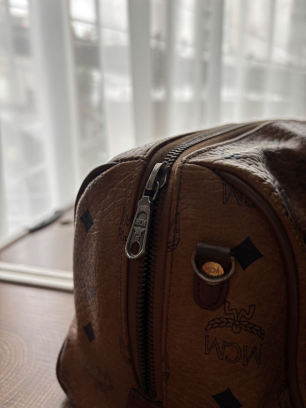 MCM MCM Visetos Boston Bag Size ONE SIZE - 6 Thumbnail