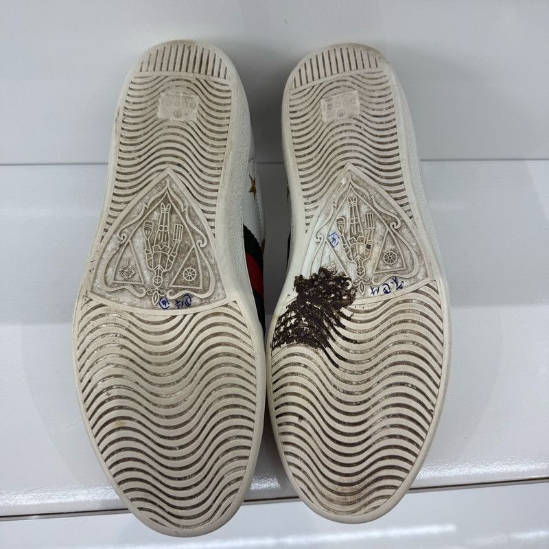 Gucci Gucci Ace Embroidered Bee Fashion Sneakers for Men -2508 Size US 7.5 / EU 40-41 - 4 Thumbnail