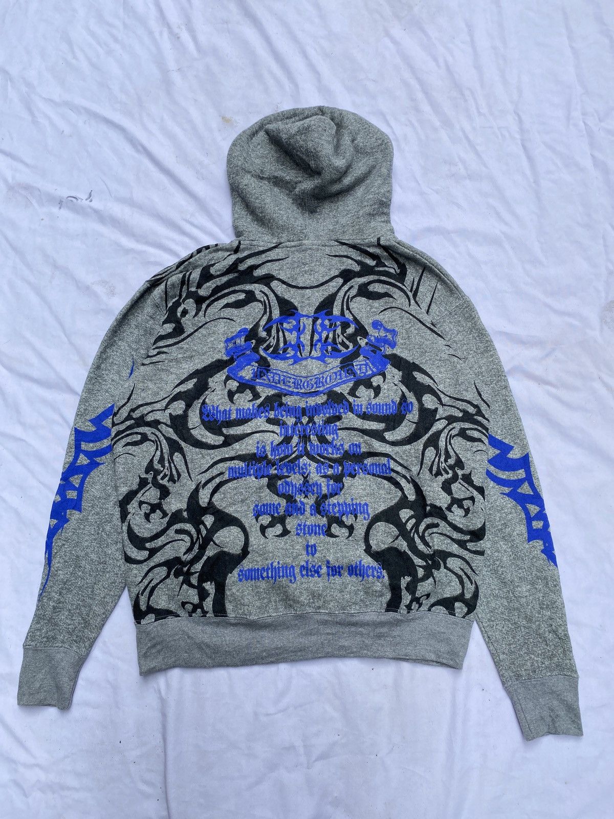 Japanese Tribal Poem All Square Hoodie