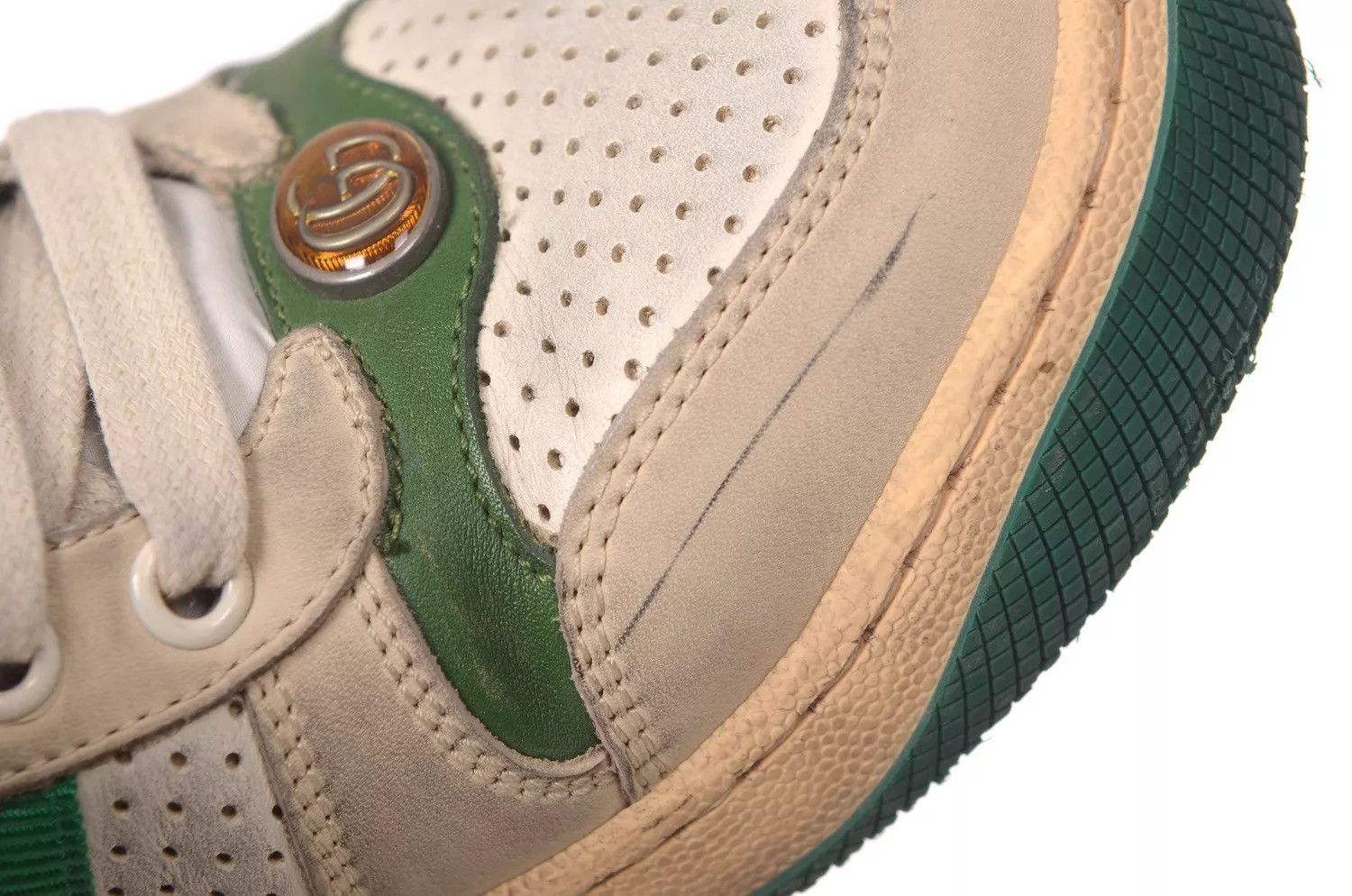 Gucci Gucci Distressed Sneakers 36 Size US 5.5 / IT 35.5 - 4 Thumbnail