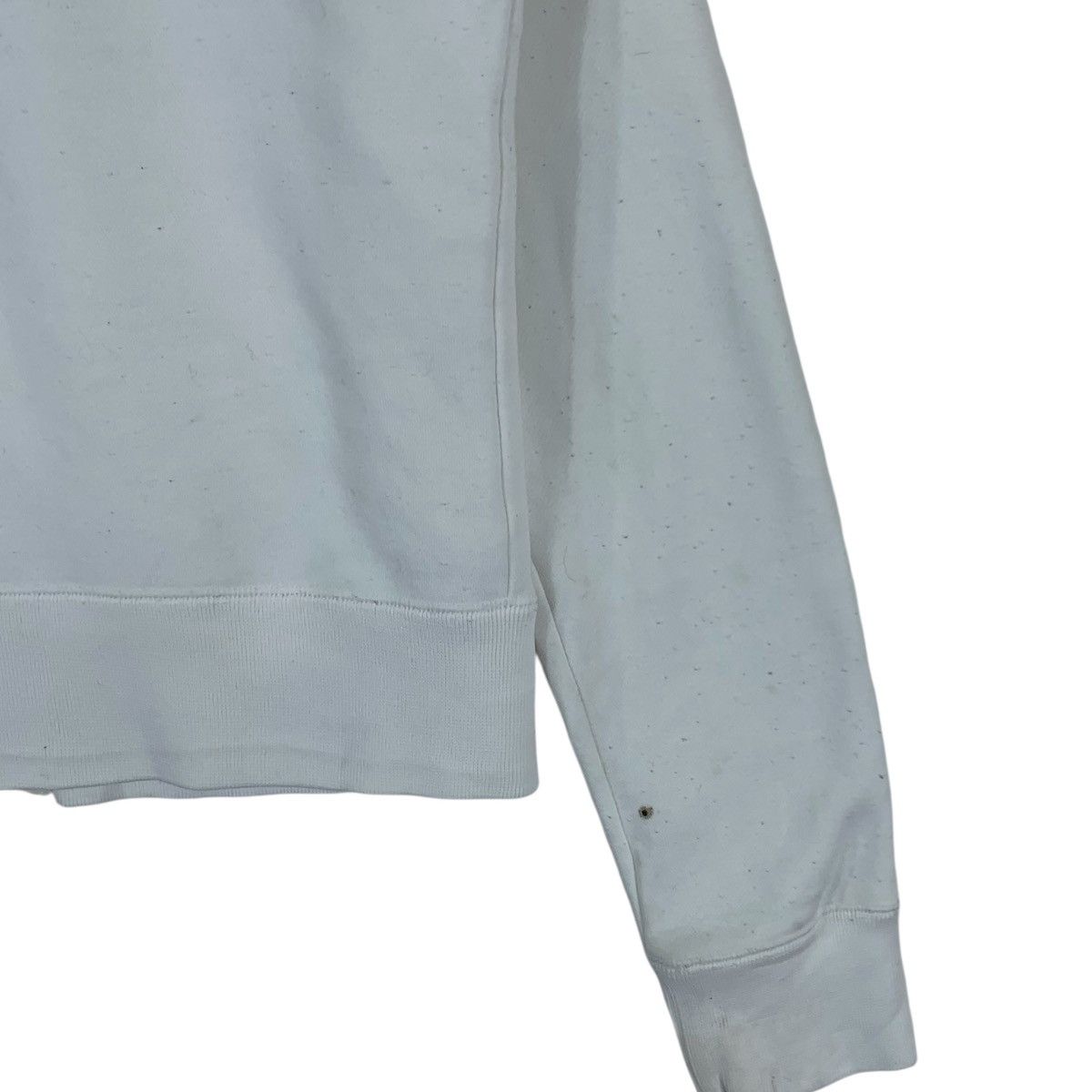 Nike × Vintage Vintage Nike Sportswear White Sweater Zipper Size US S / EU 44-46 / 1 - 9 Thumbnail