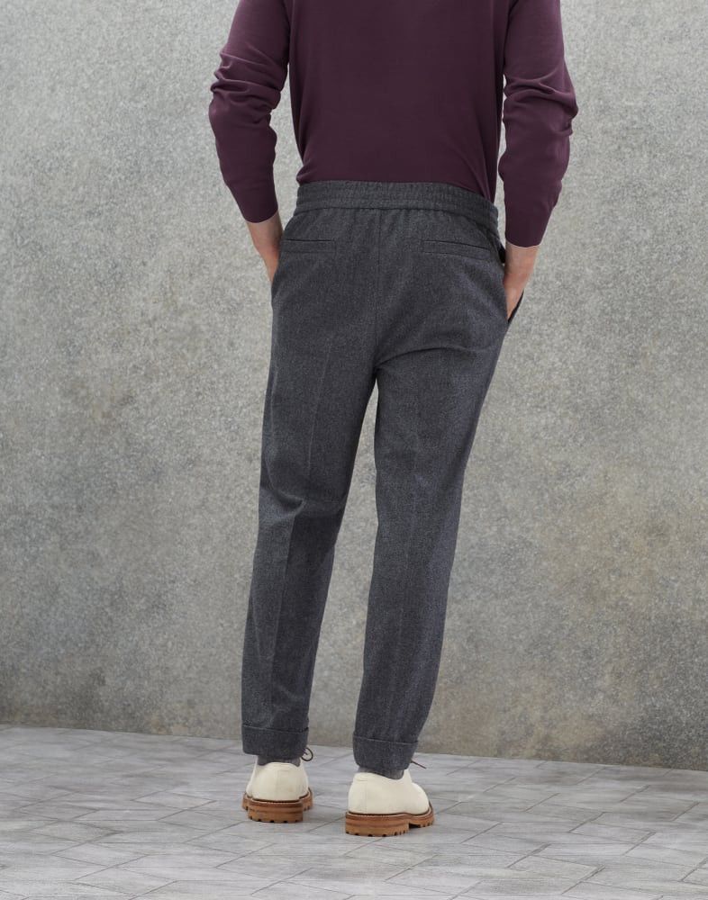Brunello Cucinelli o1w1db10924 Pants in Grey Size US 34 / EU 50 - 3 Thumbnail