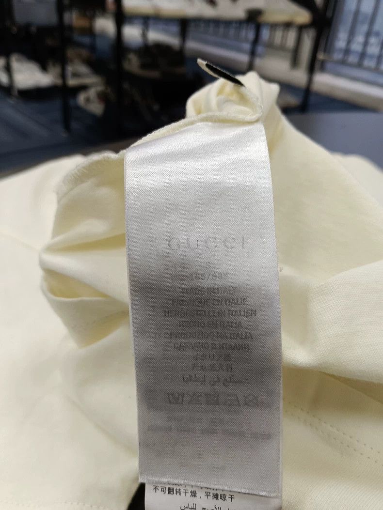 Gucci Gucci Piglet pattern embroidered short-sleeved T-shirt 2504 Size US S / EU 44-46 / 1 - 4 Thumbnail