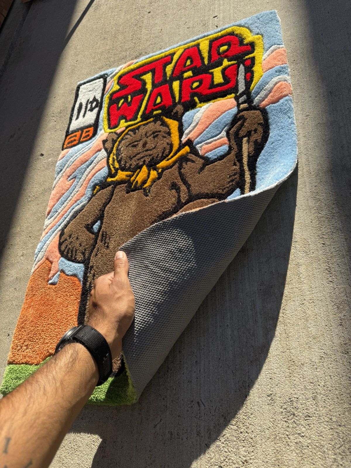 Vintage Star Wars Ewok Rug Size ONE SIZE - 4 Thumbnail
