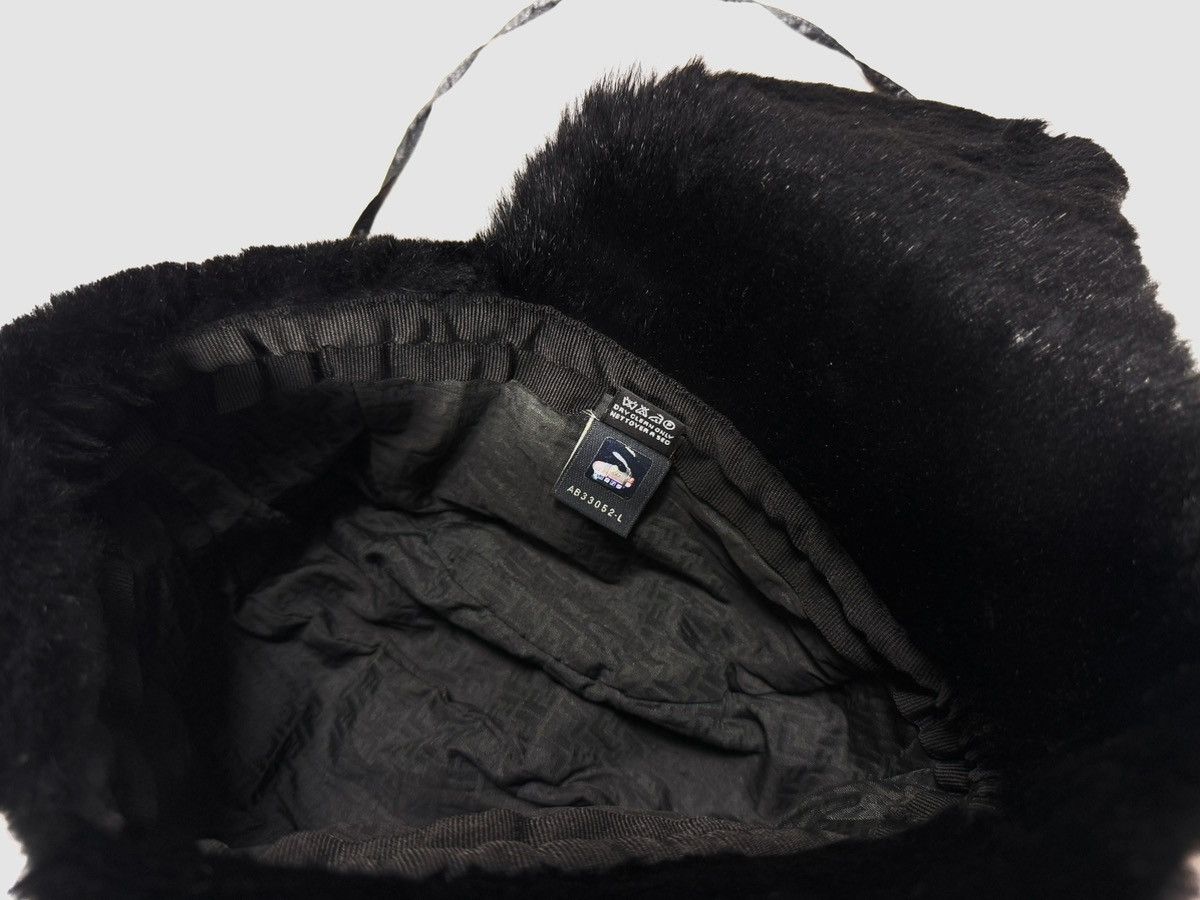 Fendi Fendi Fur FF Monogram Nylon Chapka Hat Size ONE SIZE - 14 Thumbnail