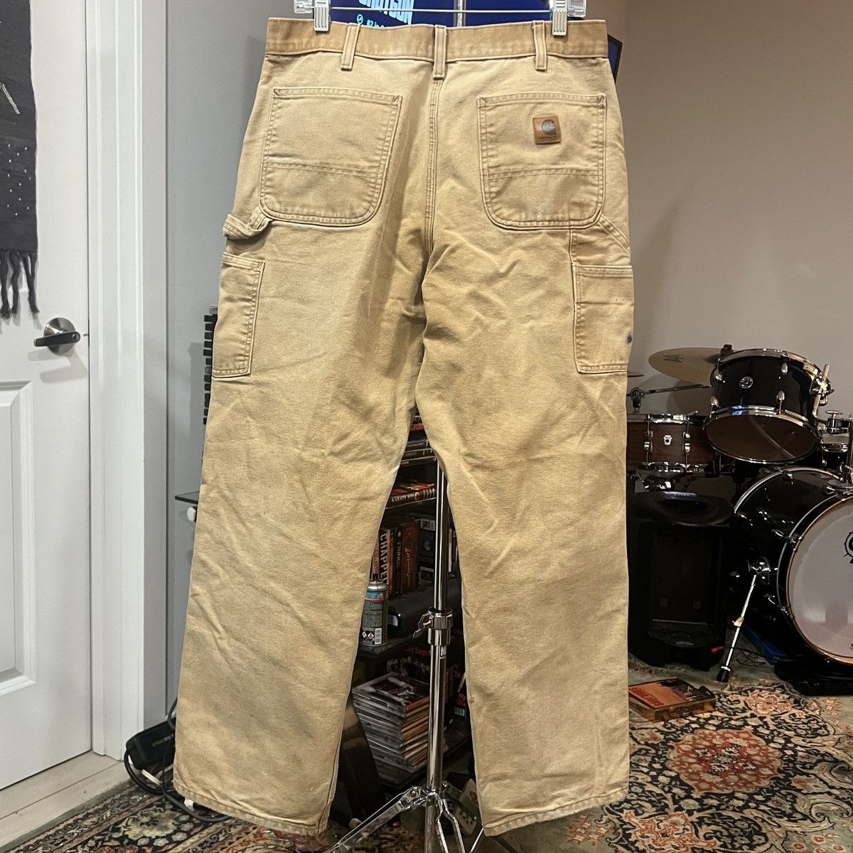 Carhartt carhartt b11 brown carpenter pants Size US 34 / EU 50 - 1 Thumbnail