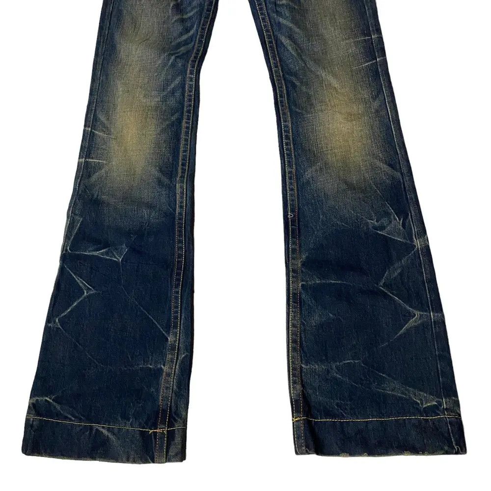 Japanese Brand Red Pepper Flared Ethnic Jeans Size US 27 - 13 Thumbnail