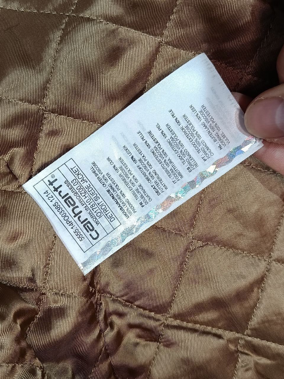 Carhartt Carhartt Suede Detroit Jacket Vintage Size US XL / EU 56 / 4 - 15 Thumbnail