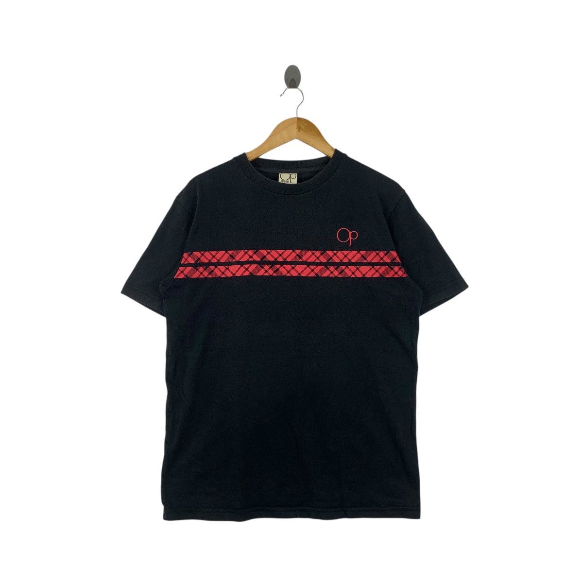 Ocean Pacific OCEAN PACIFIC OP Nova Checks Box Logo Surf Wave Tee Shirt Size US M / EU 48-50 / 2 - 1 Thumbnail