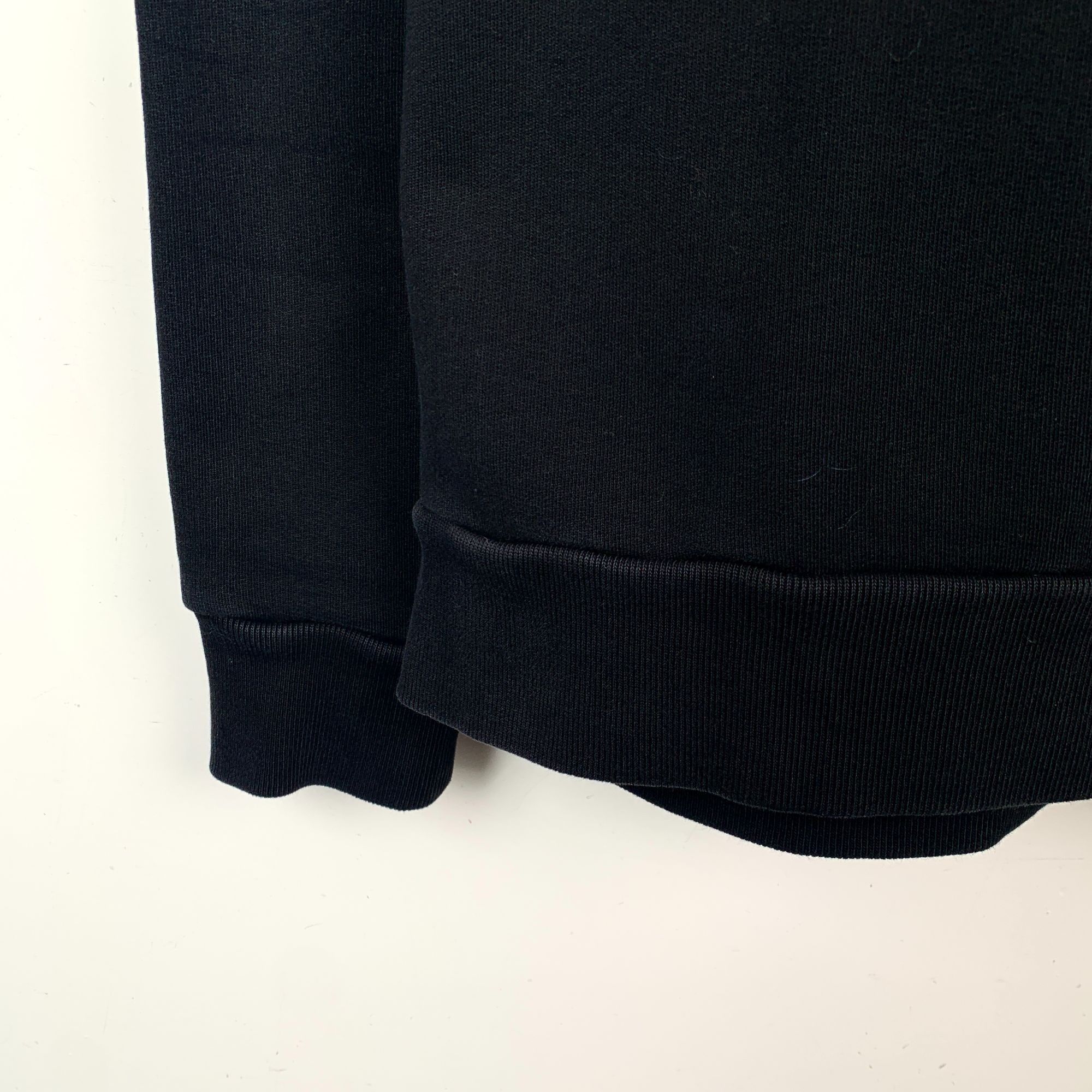 Burberry Burberry Black Cotton Embroidered Logo Hoodie XS Size XS / US 0-2 / IT 36-38 - 6 Thumbnail