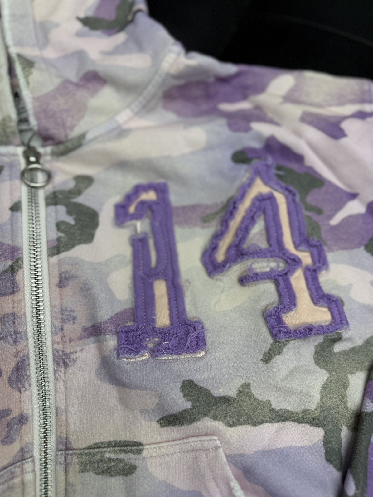 Vale Valley Hoodie Purple Camo Zip Up Size Small (NEW) Size US S / EU 44-46 / 1 - 5 Thumbnail