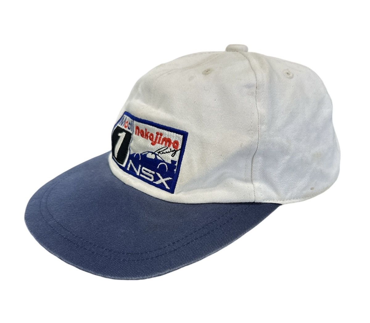Honda Vintage Nakajima Racing Strap Back Hat Size ONE SIZE - 2 Thumbnail