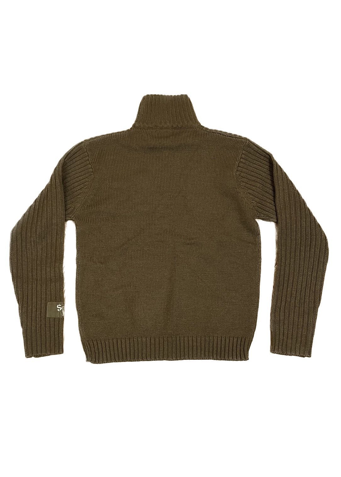 Japanese Brand × Le Grande Bleu (L.G.B.) × Vintage Vintage utility zip-up turtleneck fleece sweater. Size US S / EU 44-46 / 1 - 3 Thumbnail