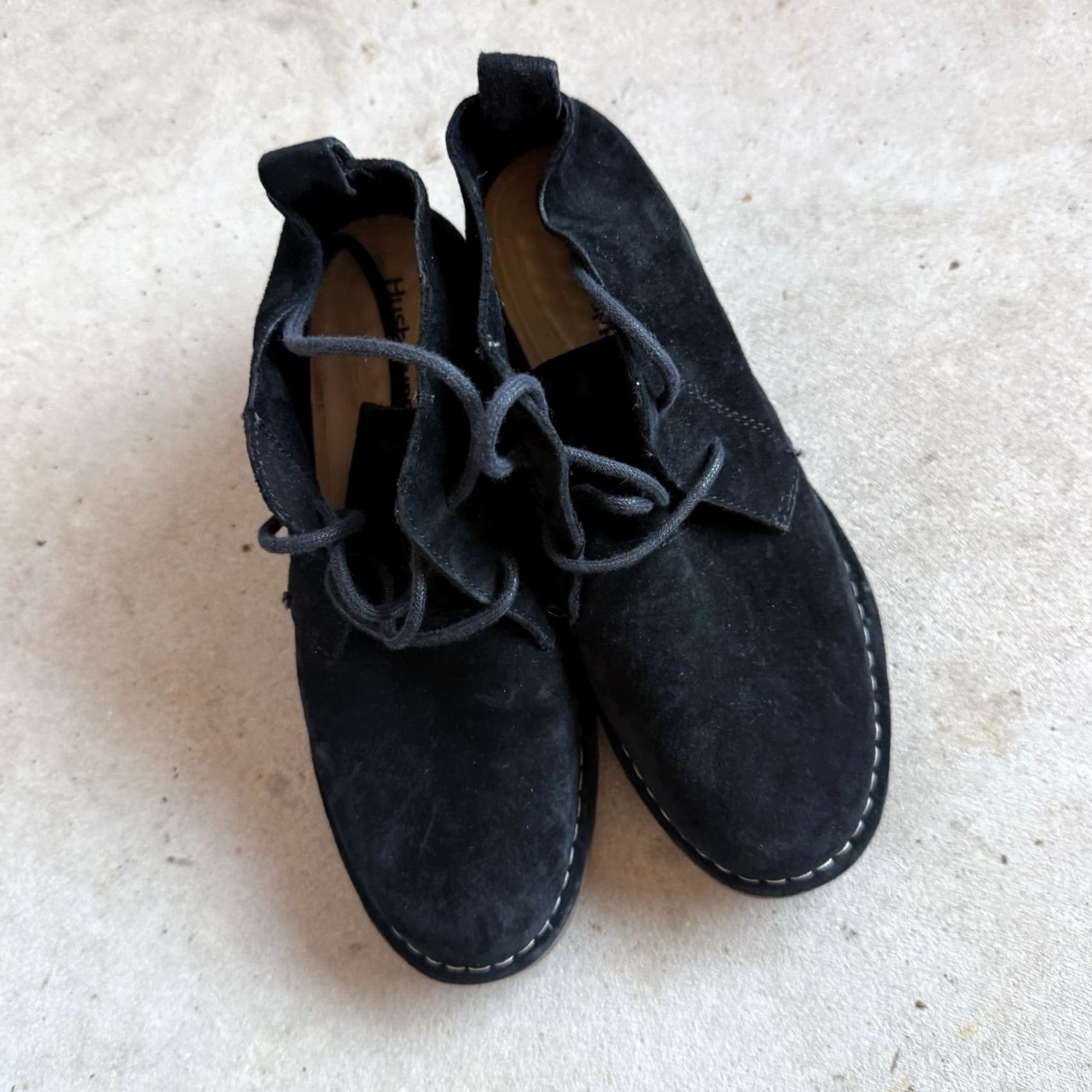 Hush Puppies Hush Puppies Desert Boots Suede Black Men 5.5 Size Boots Mens Suede Desert Black 5.5 Shoes Size US 5 / EU 37 - 4 Thumbnail