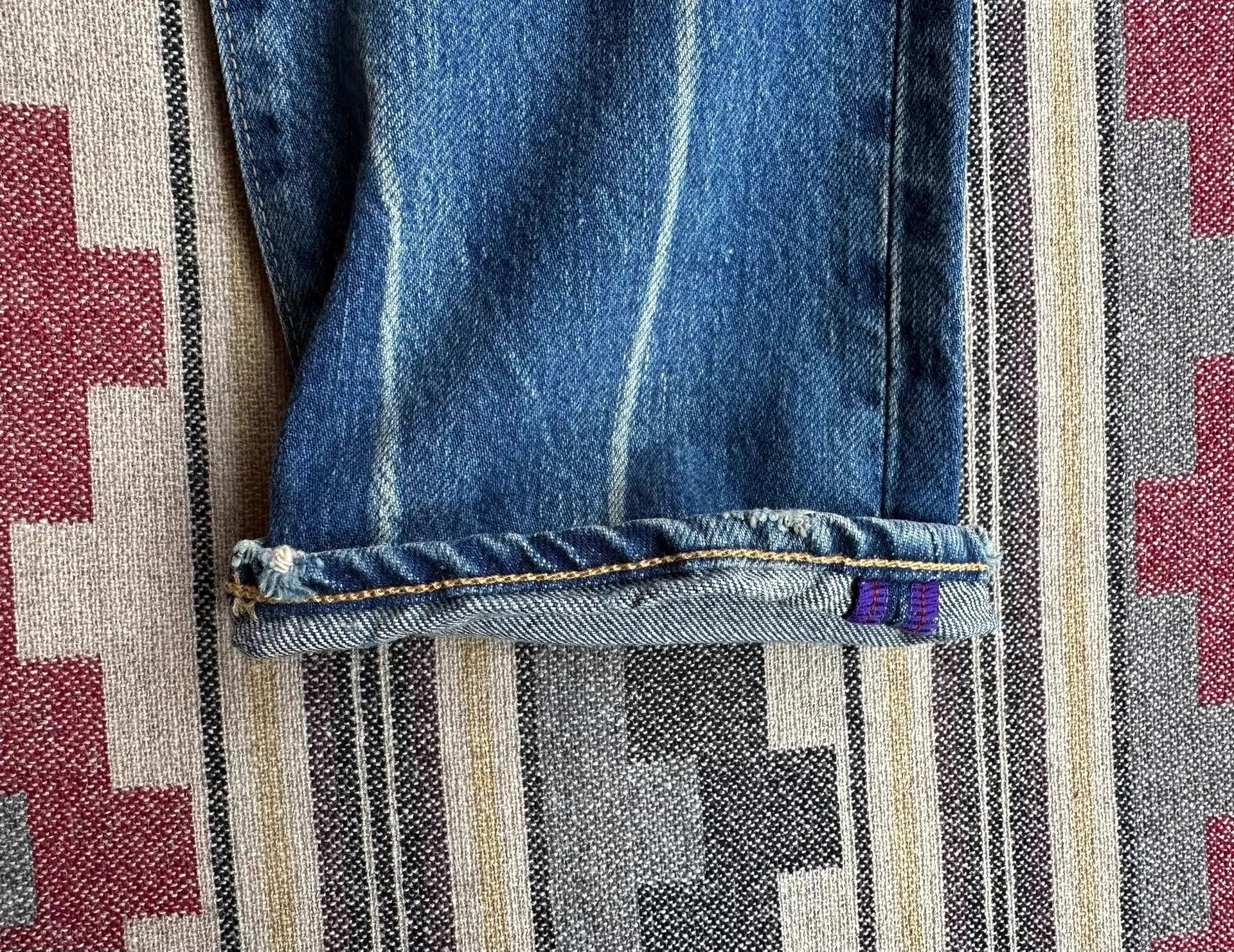 Prps Prps Purple R47P12V Washed Spray Distressed Unisex 24,29 Size 24" / US 00 / IT 34 - 7 Thumbnail