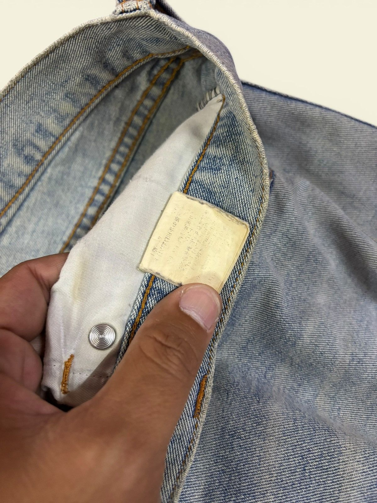 Burberry Vtg Burberry Black Label Bluw Washed Distress Jeans Size US 30 / EU 46 - 10 Thumbnail