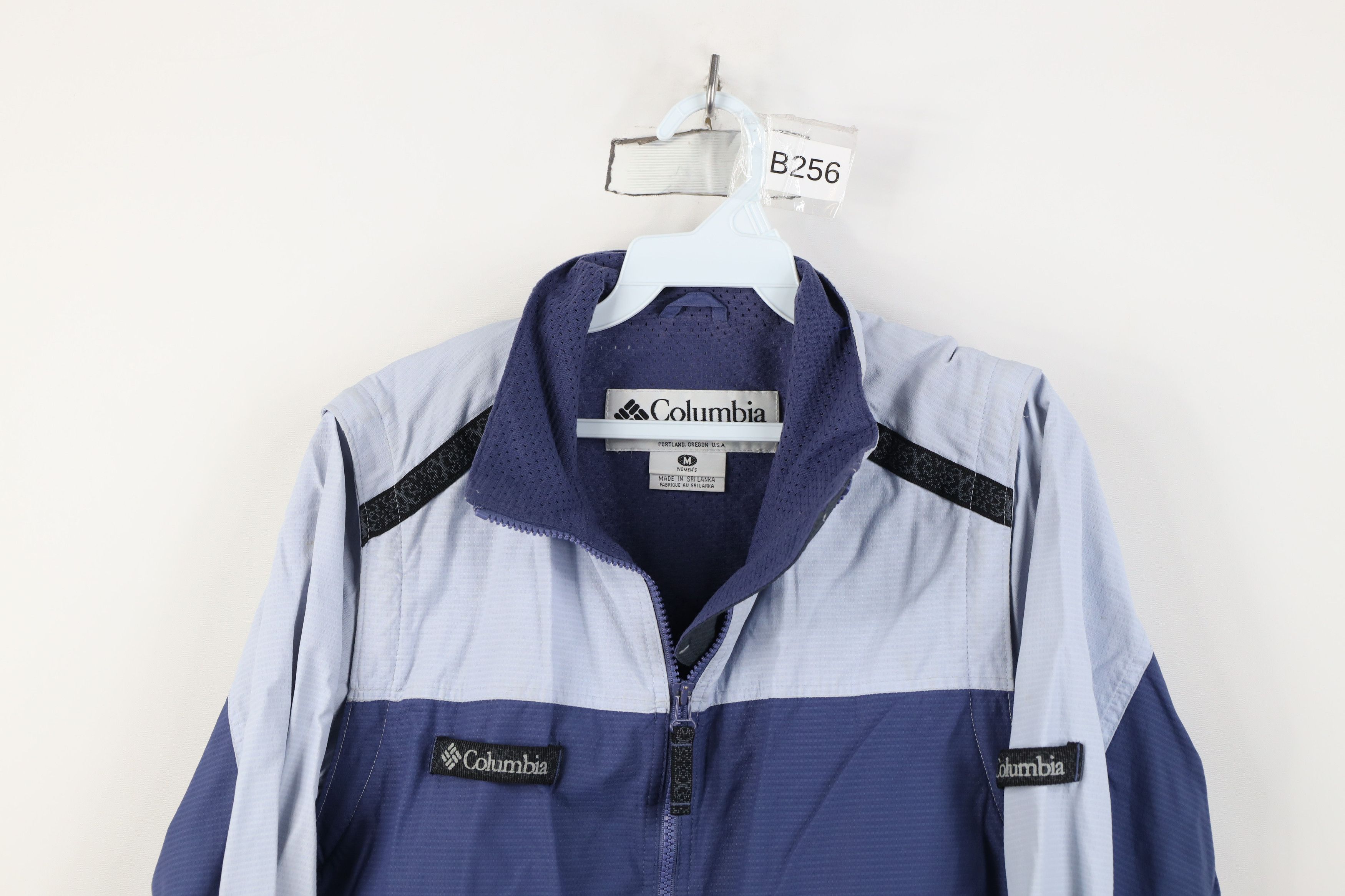 Columbia Vintage 90s Columbia Off Convertible Windbreaker Jacket Vest Size M / US 6-8 / IT 42-44 - 2 Thumbnail