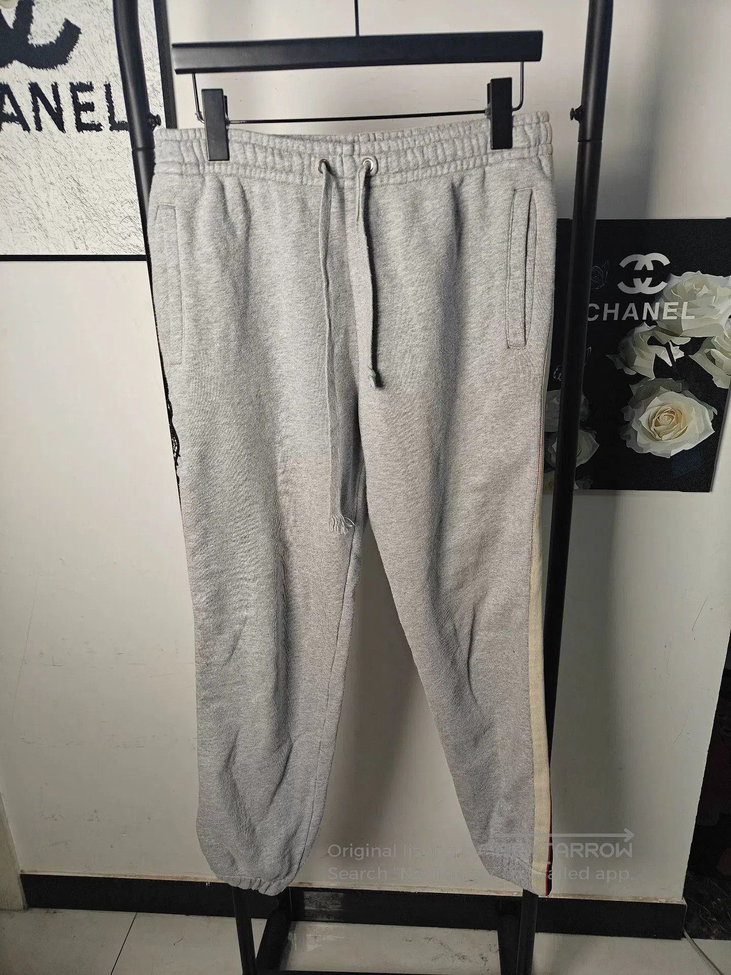 Gucci Gucci Striped Sweatpants with Embroidery. Size US 36 / EU 52 - 2 Thumbnail