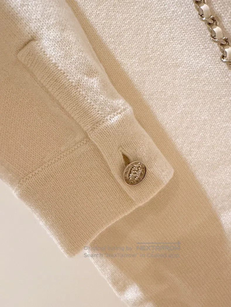 Chanel Chanel 23P Spring and Summer Preview Leather Chain Cashmer Size XXS / US 00 / IT 34 - 4 Thumbnail