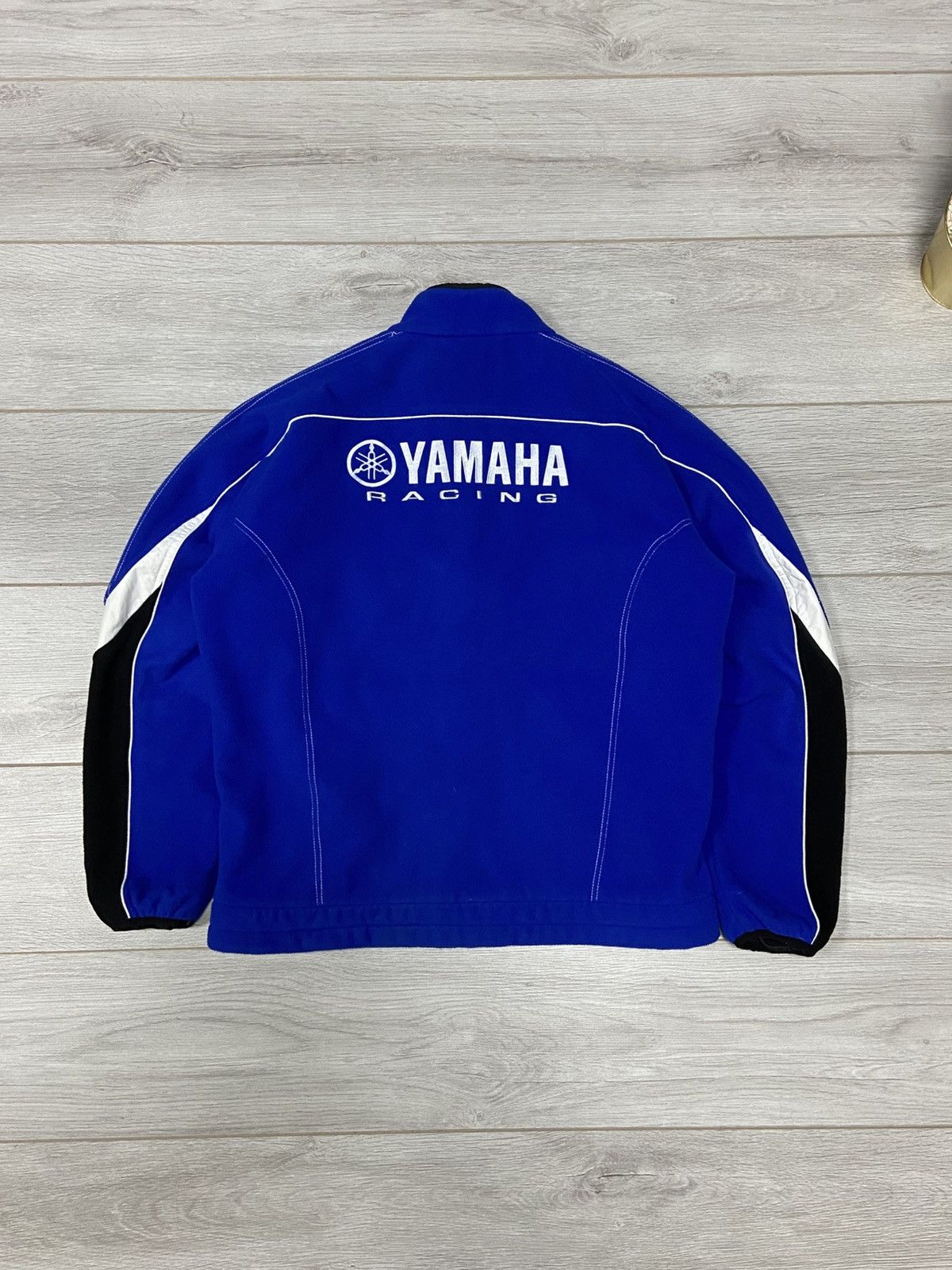 Yamaha Yamaha vintage racing fleece jacket big logo Size US XL / EU 56 / 4 - 2 Thumbnail