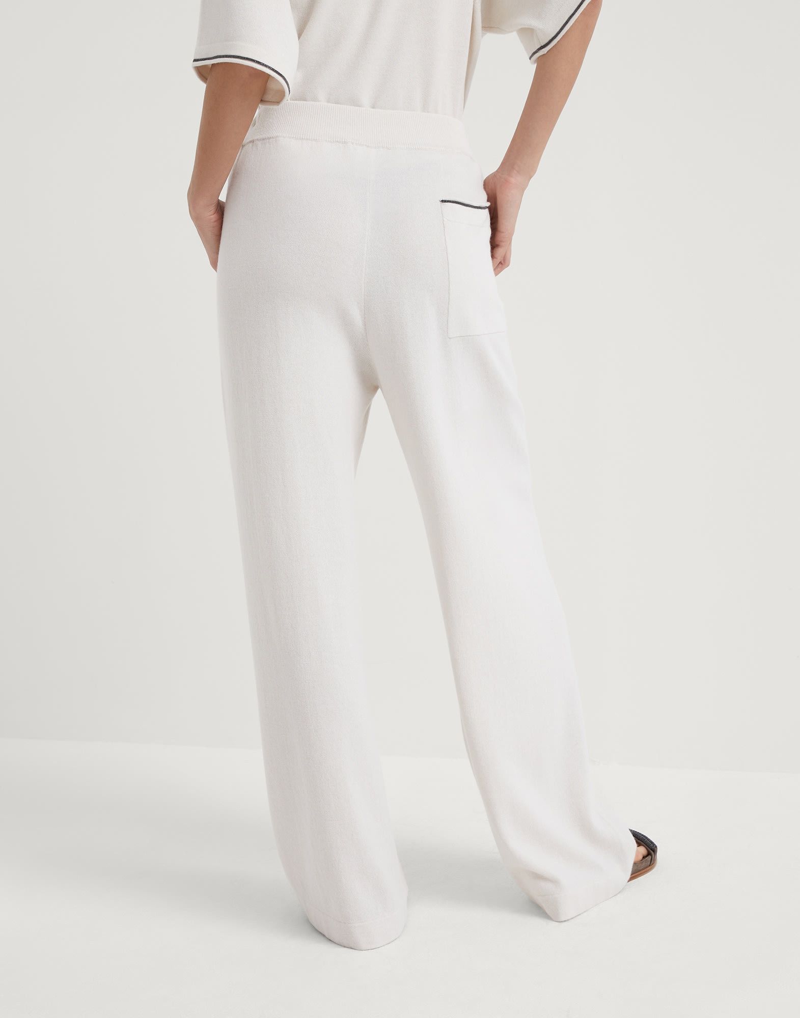 Brunello Cucinelli o1w1db10825 Pant in Medium Yellow Size 28" / US 6 / IT 42 - 2 Thumbnail