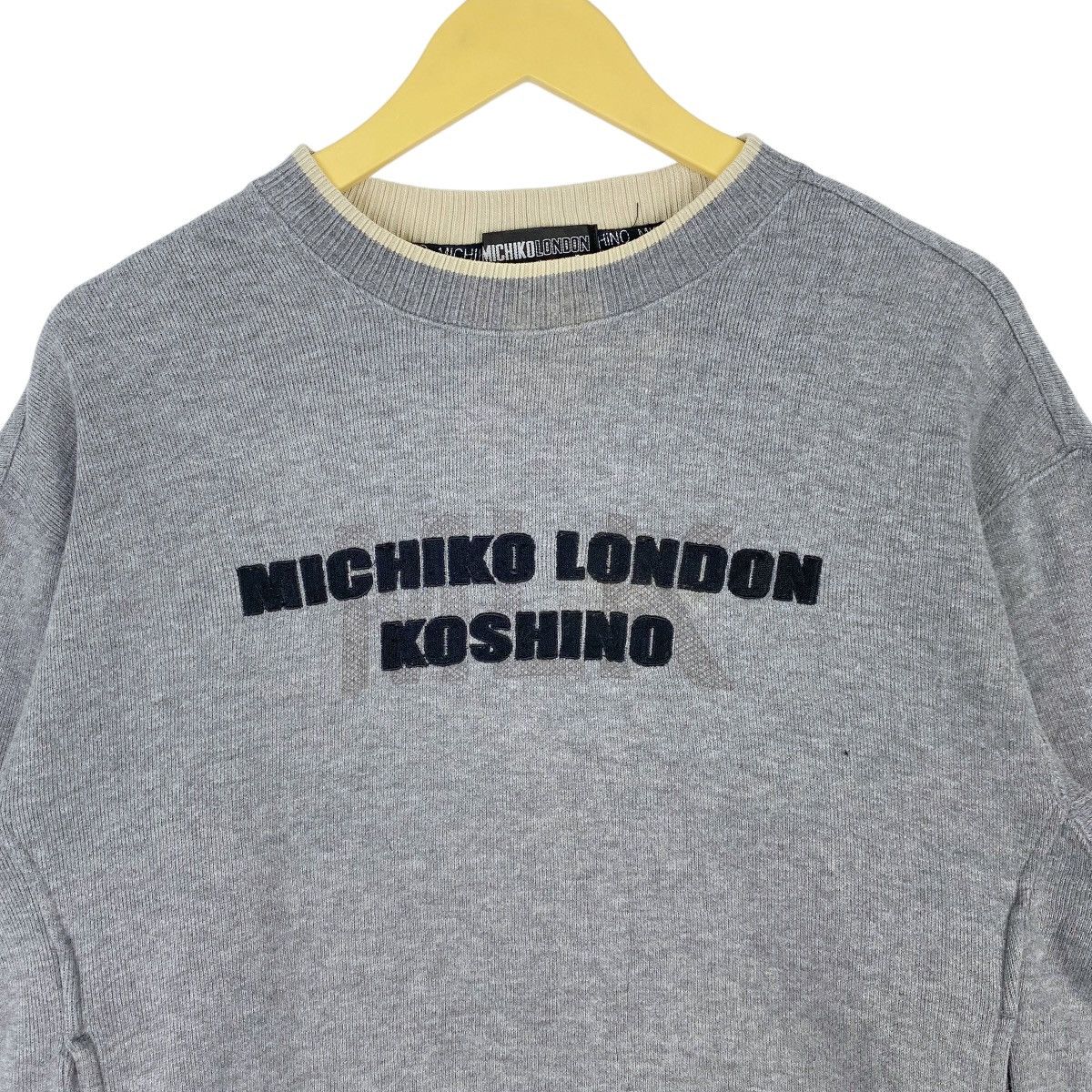 Michiko Koshino London Michiko London Koshino Sweatshirt Crewneck Pullover Jumper Size US M / EU 48-50 / 2 - 2 Thumbnail