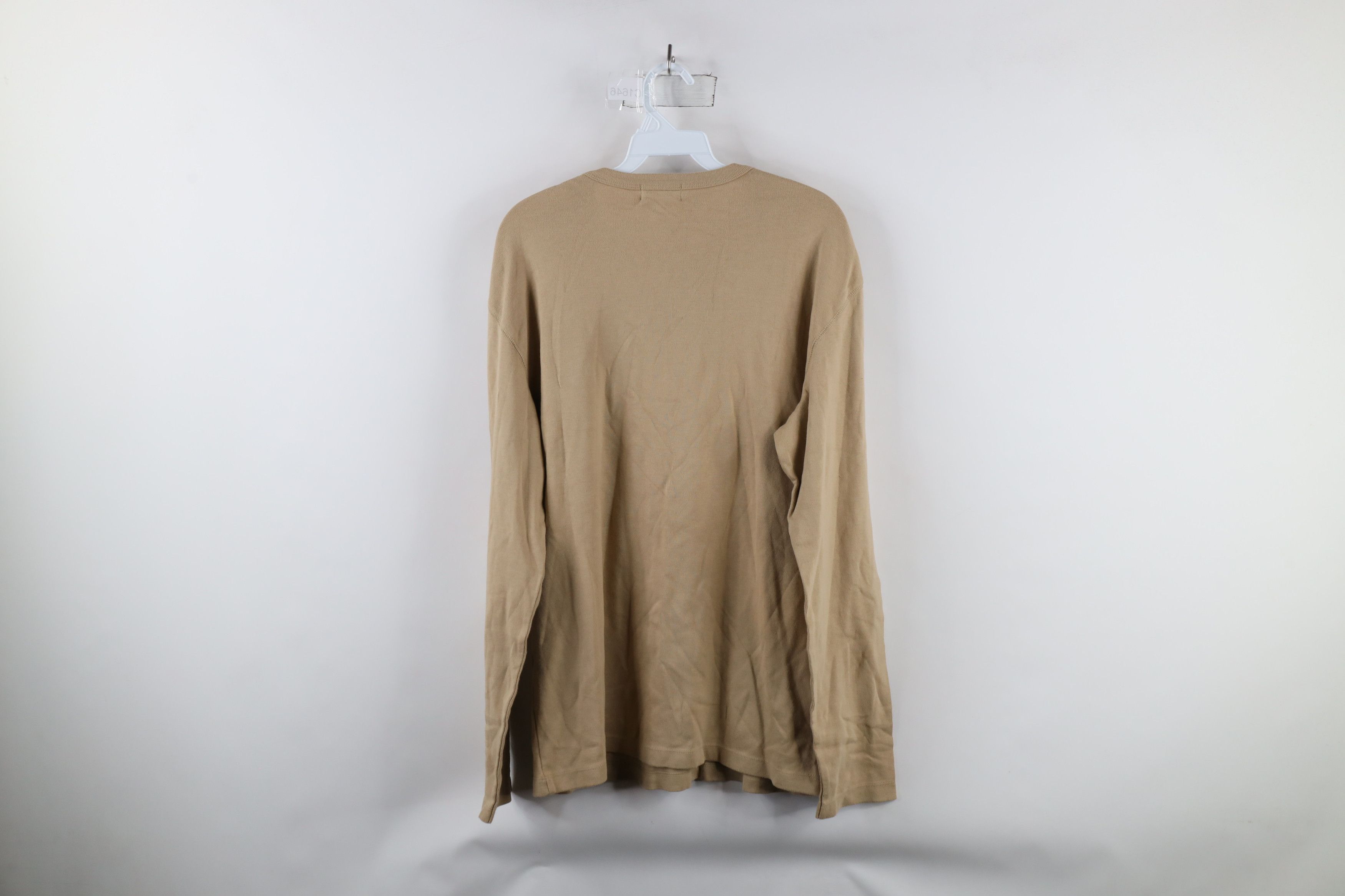 Vintage Deadstock Vintage 90s Streetwear Knit Long Sleeve T-Shirt Size US XL / EU 56 / 4 - 7 Thumbnail