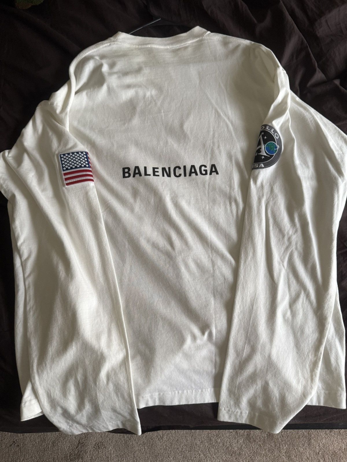 Balenciaga Balenciaga Nasa Long Sleeve Size US M / EU 48-50 / 2 - 8 Thumbnail