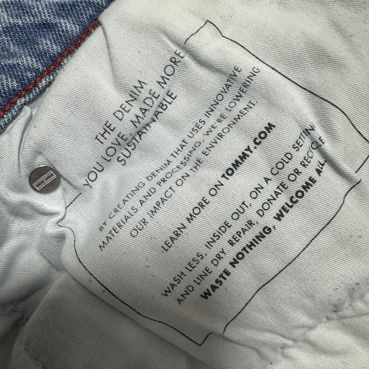 Tommy Hilfiger Tommy Hilfiger Vintage Denim Jeans Rare Size US 34 / EU 50 - 10 Thumbnail
