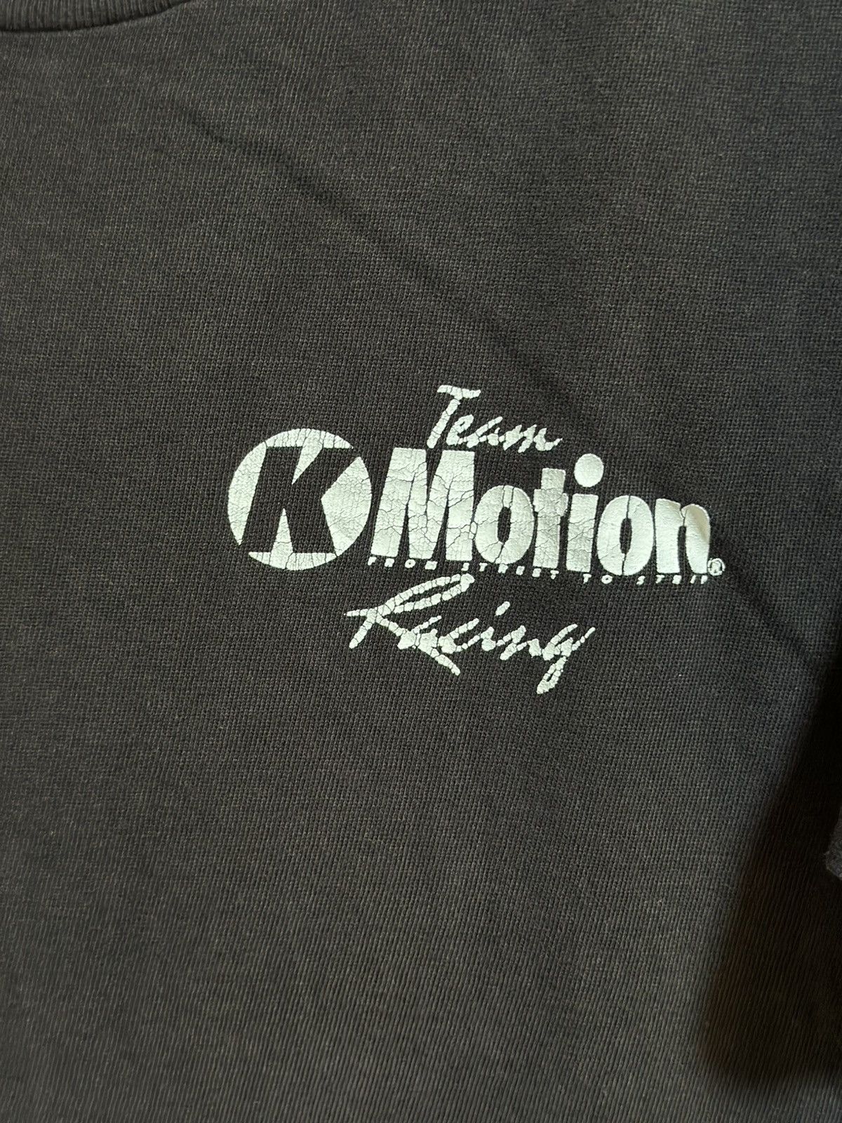 Vintage Vintage Team K Motion Racing Sun Faded Tee Size US M / EU 48-50 / 2 - 3 Thumbnail