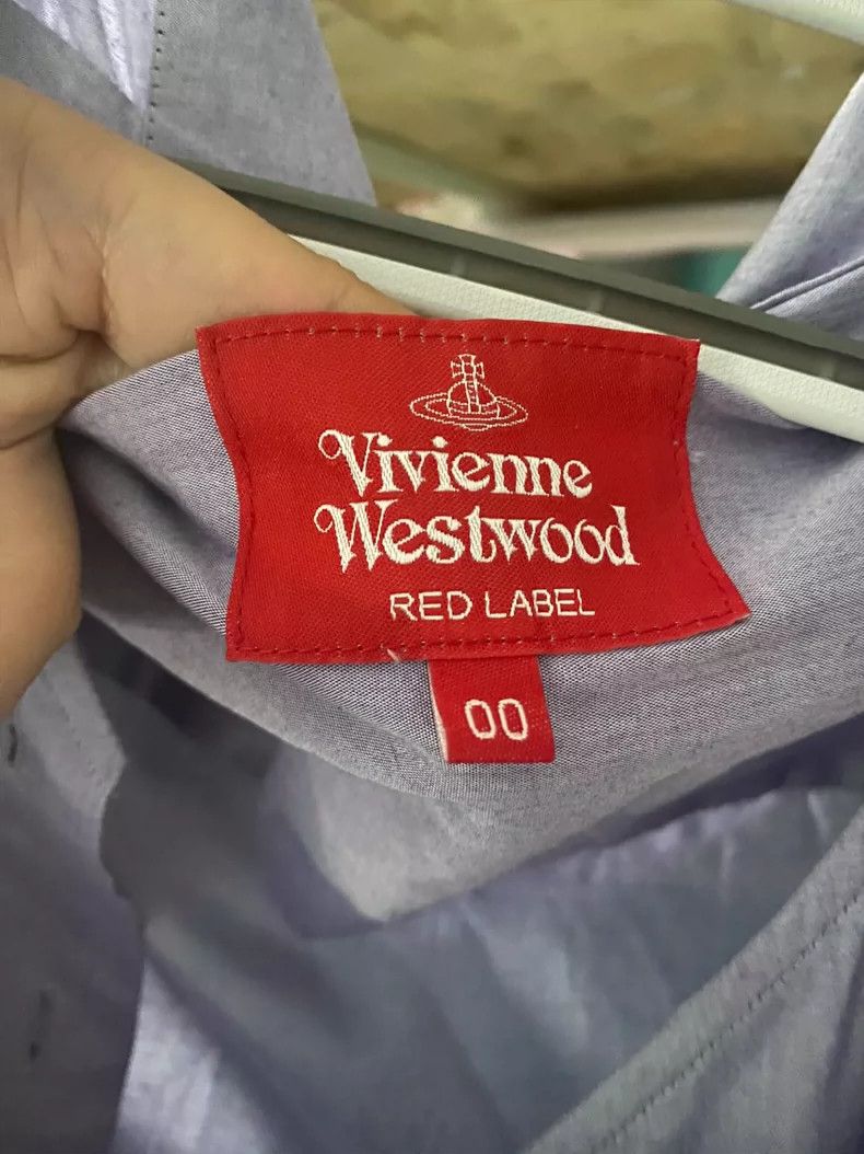 Vivienne Westwood Vivienne Westwood size00 Blue heart shirt dress Size M / US 6-8 / IT 42-44 - 8 Thumbnail