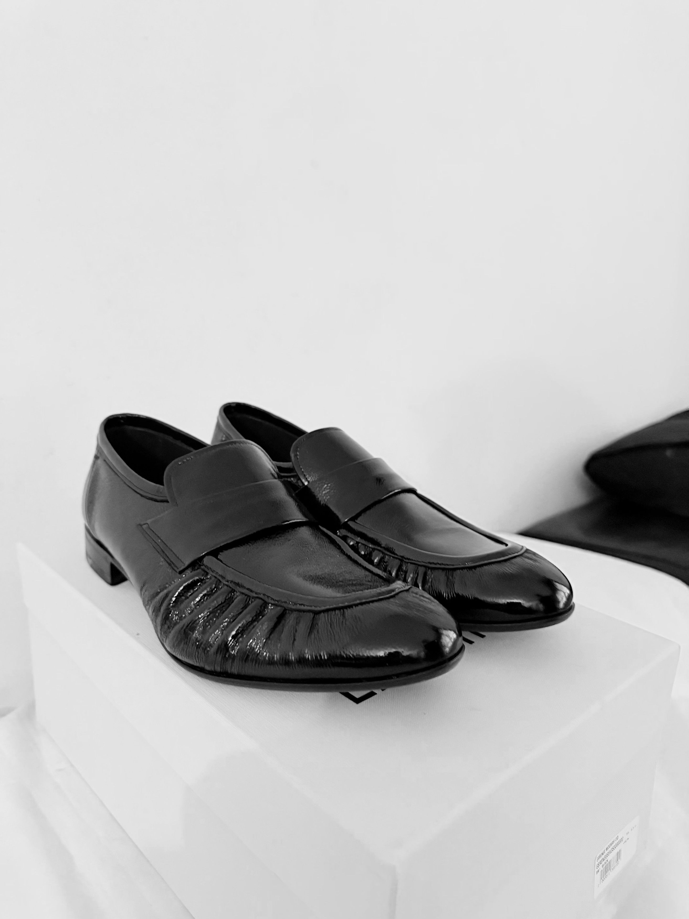Lidfort Textured Lacquered Calfskin Mocassin Size US 9.5 / EU 42-43 - 4 Thumbnail