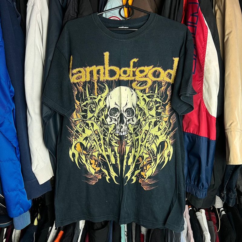 Band Tees × Vintage tshirt lamb of god M rare vintage Size US M / EU 48-50 / 2 - 1 Thumbnail