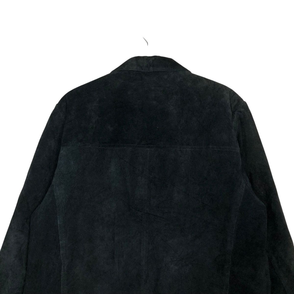 Japanese Brand 🔥VINTAGE SUEDE LEATHER JACKET PIERUCCI ITALIAN ISSEY MIYAKE Size L / US 10 / IT 46 - 11 Thumbnail