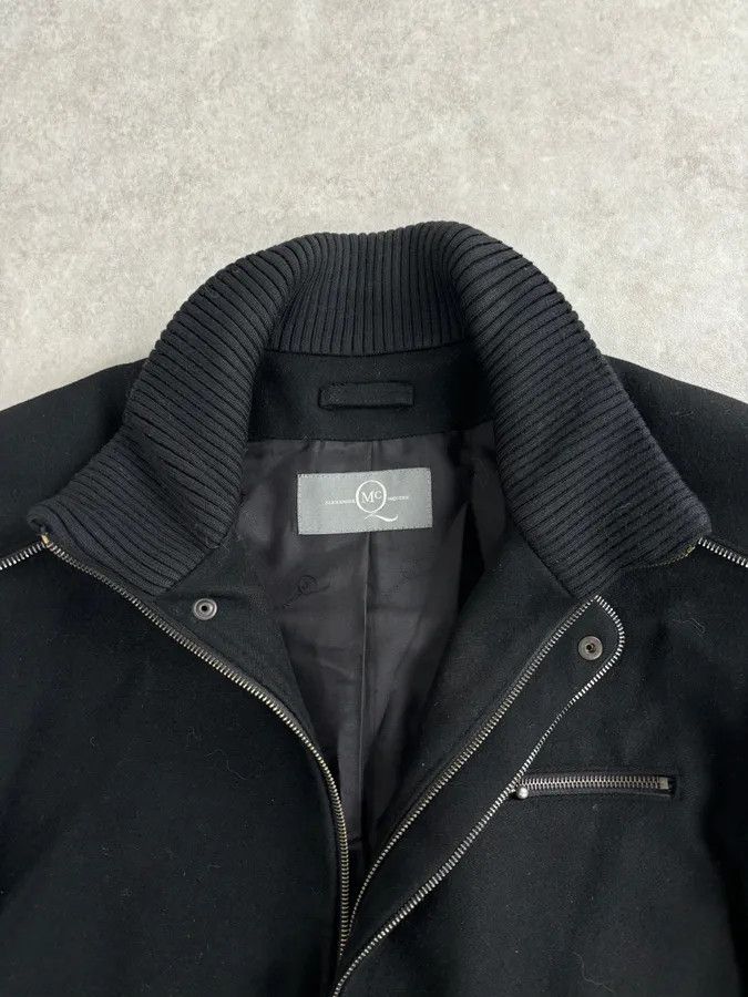 Alexander McQueen Alexander McQueen Black Long Wool Multi Zips Jacket Size US L / EU 52-54 / 3 - 8 Thumbnail