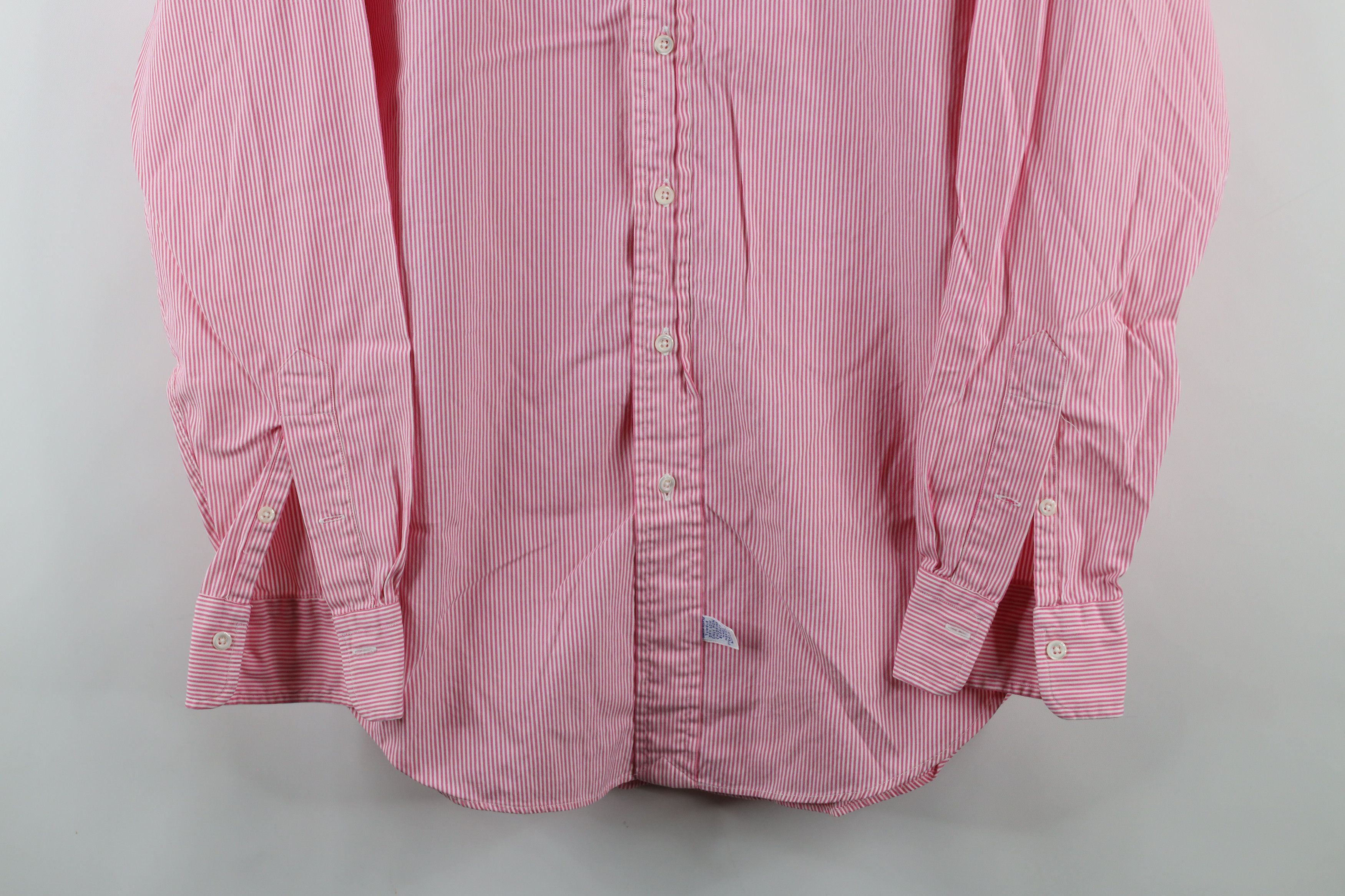 Ralph Lauren × Vintage Vintage 90s Ralph Lauren Cotton Striped Button Shirt USA Size US M / EU 48-50 / 2 - 3 Thumbnail