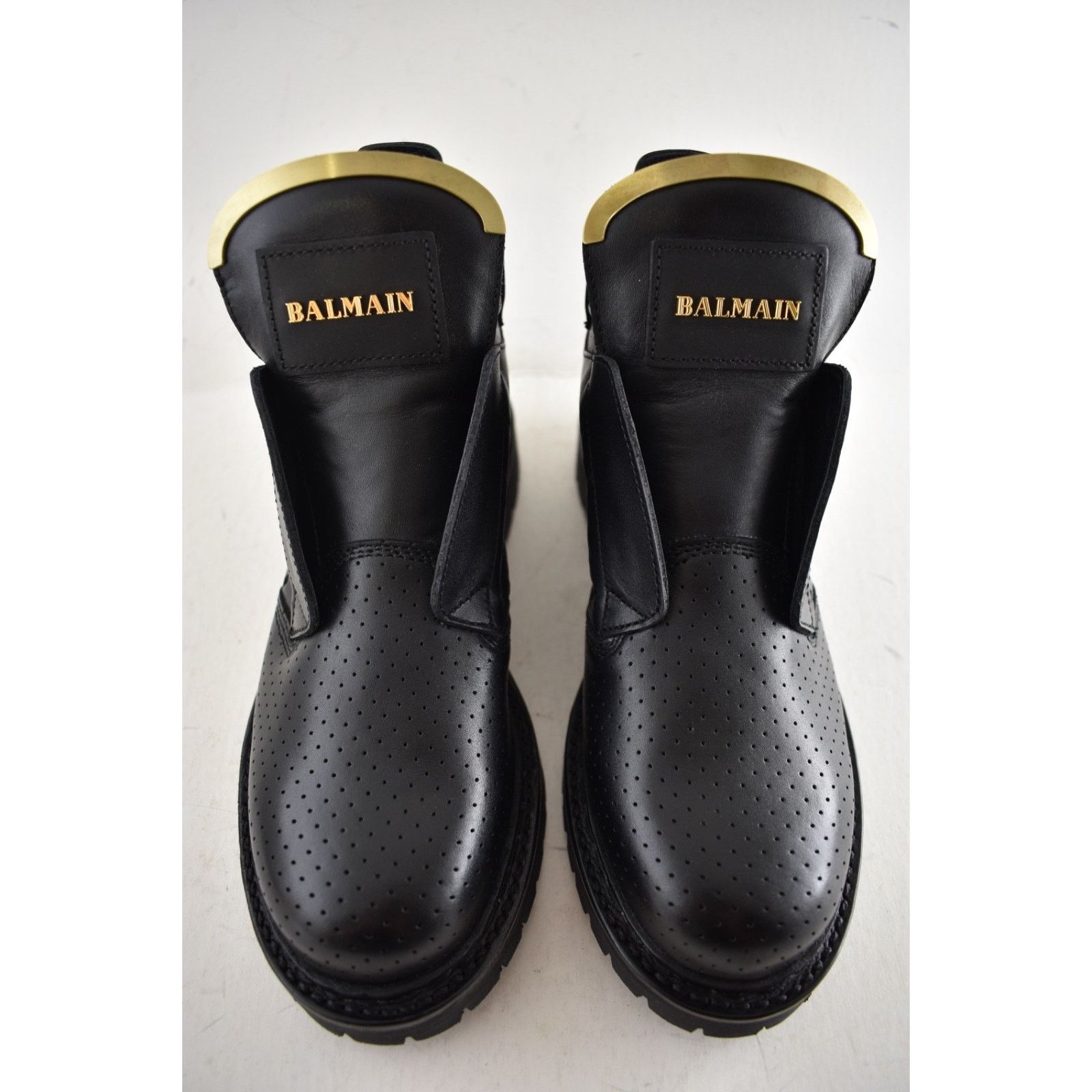 Balmain Balmain King Taiga Ranger Black Biker Moto Short Boot 36 Size US 6 / IT 36 - 5 Thumbnail