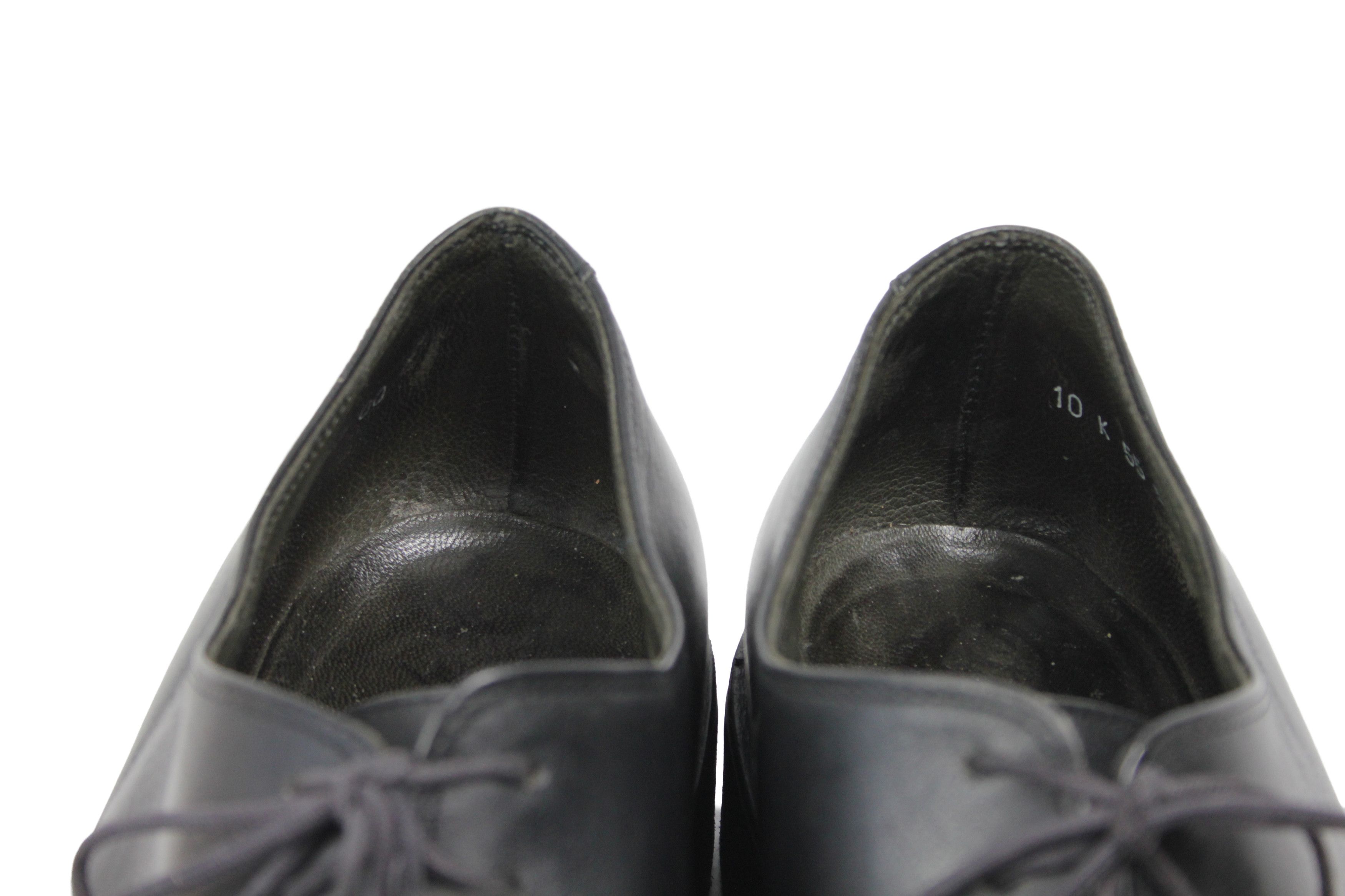 Paraboot 00S Avignon Split Toe Leather Derby Vintage France Size US 11 / EU 44 - 13 Thumbnail