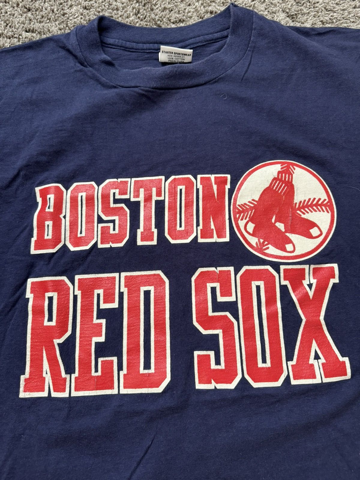 MLB × Vintage Vintage Red Sox Tee Size US XL / EU 56 / 4 - 2 Thumbnail