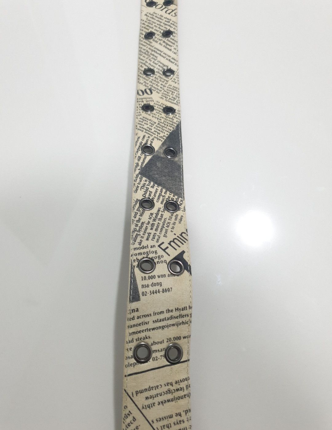 PPFM 💥Punk rock checkered streetwear belt Size ONE SIZE - 7 Thumbnail