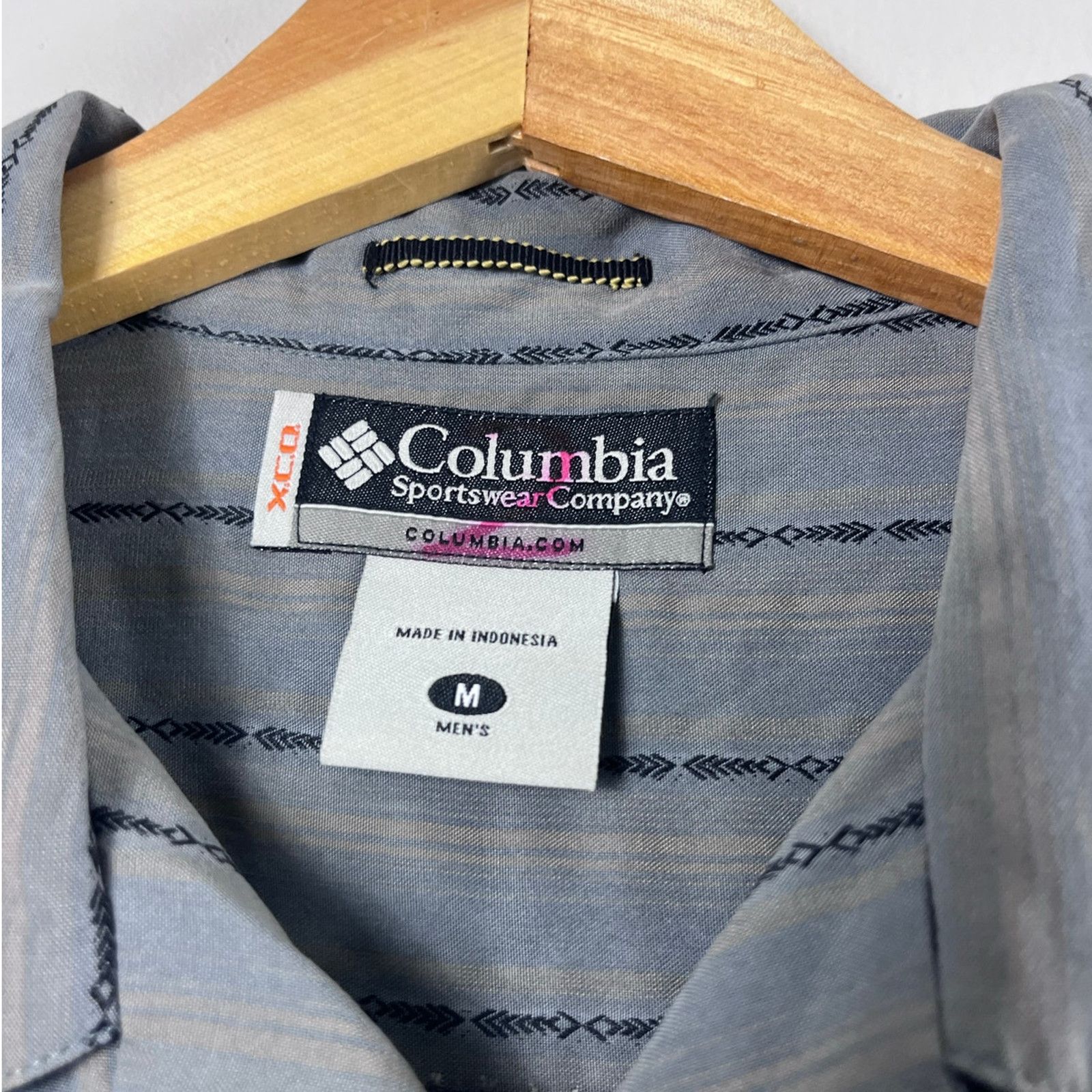 Columbia Vintage Striped Men's Columbia Button Front Shirt M Size US M / EU 48-50 / 2 - 2 Thumbnail