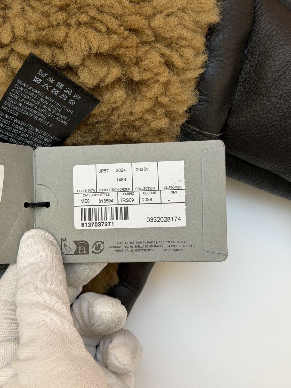 Balenciaga Balenciaga Aviator Shearling Jacket Brown Size US S / EU 44-46 / 1 - 13 Thumbnail