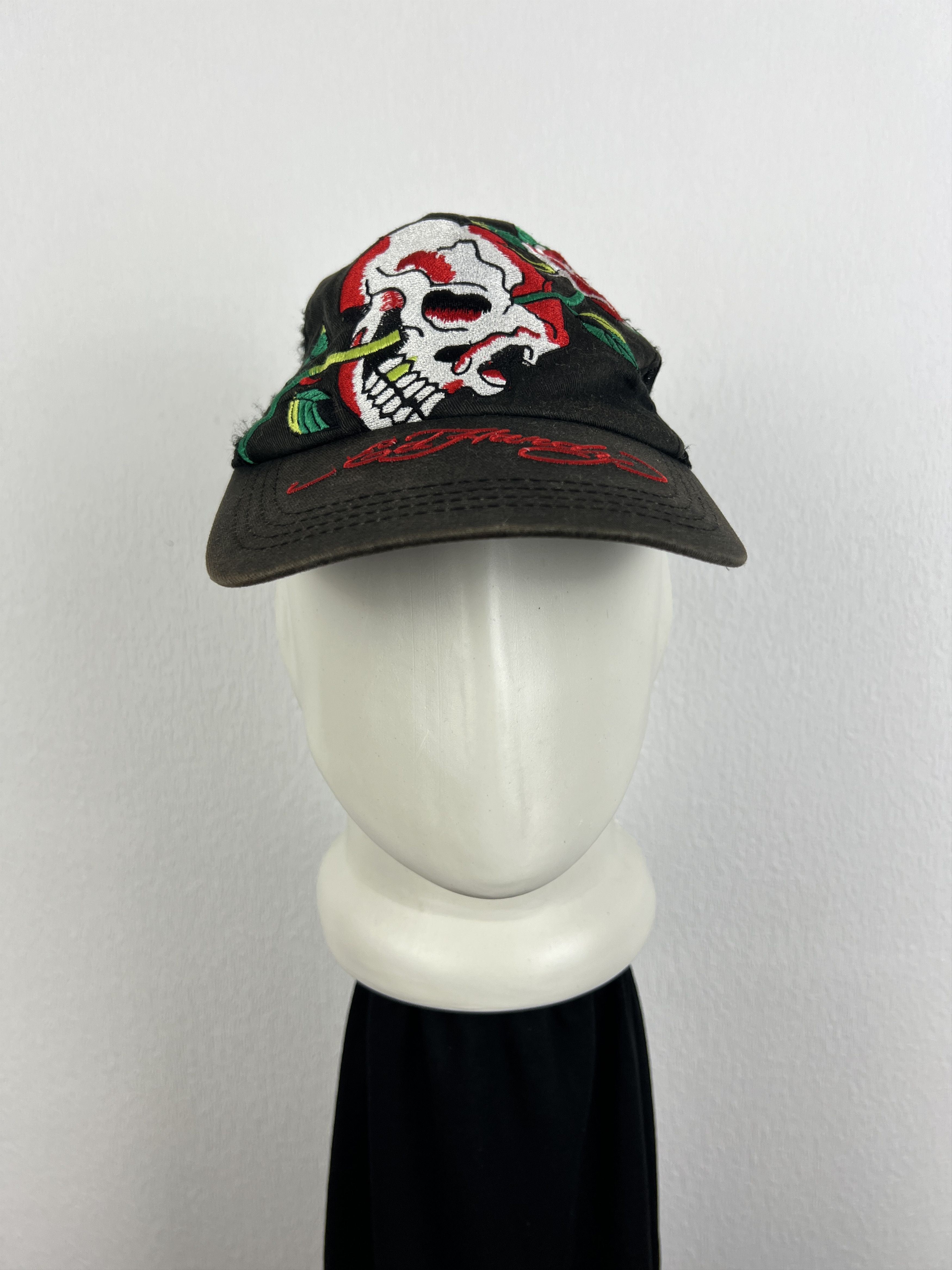 Vintage Ed Hardy Vintage Cap Hat Skull Love Kills Slowly Hype Size ONE SIZE - 2 Thumbnail