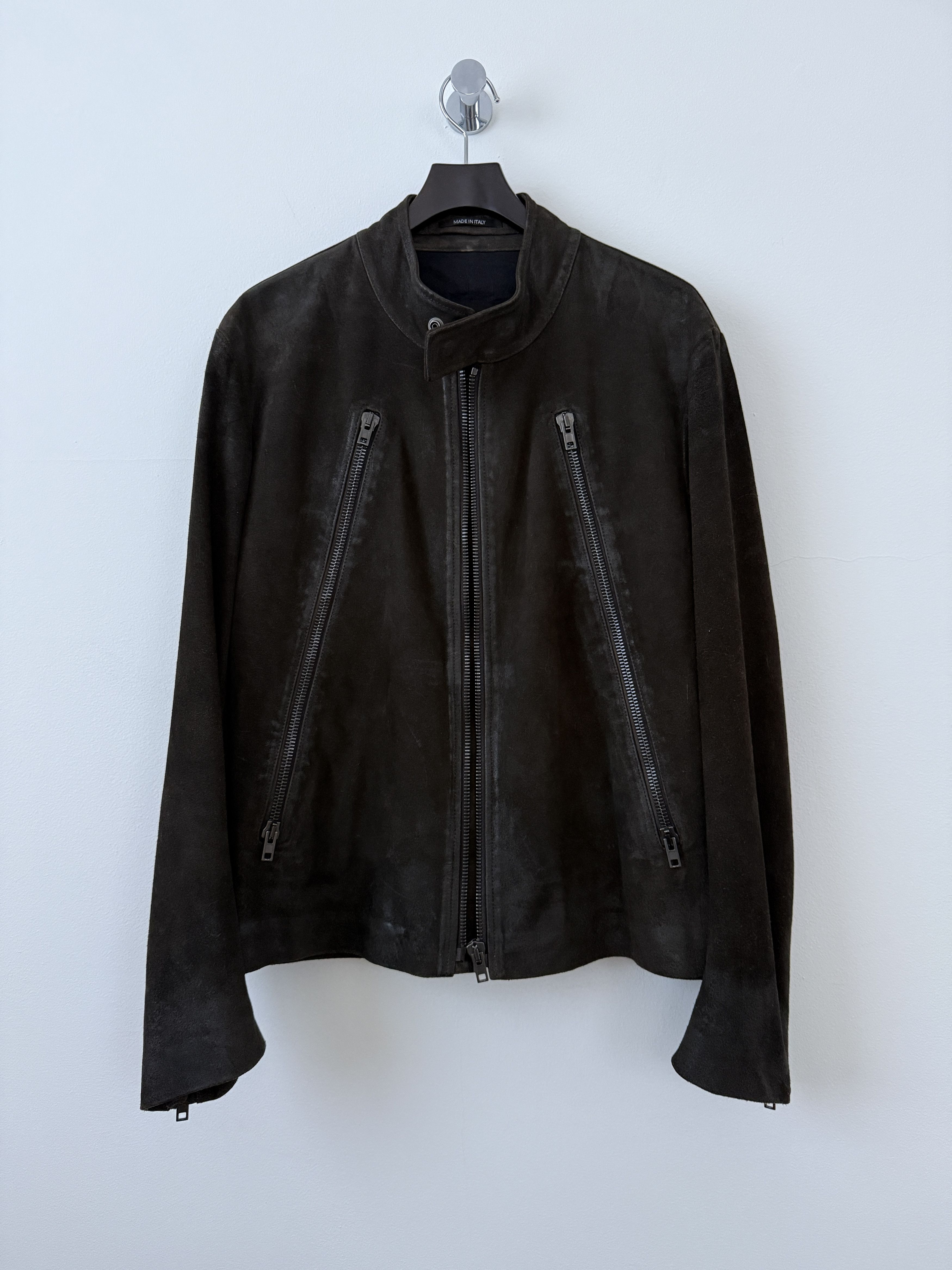 Maison Margiela 2014 5 Zip Leather Moto Jacket Size US M / EU 48-50 / 2 - 2 Thumbnail