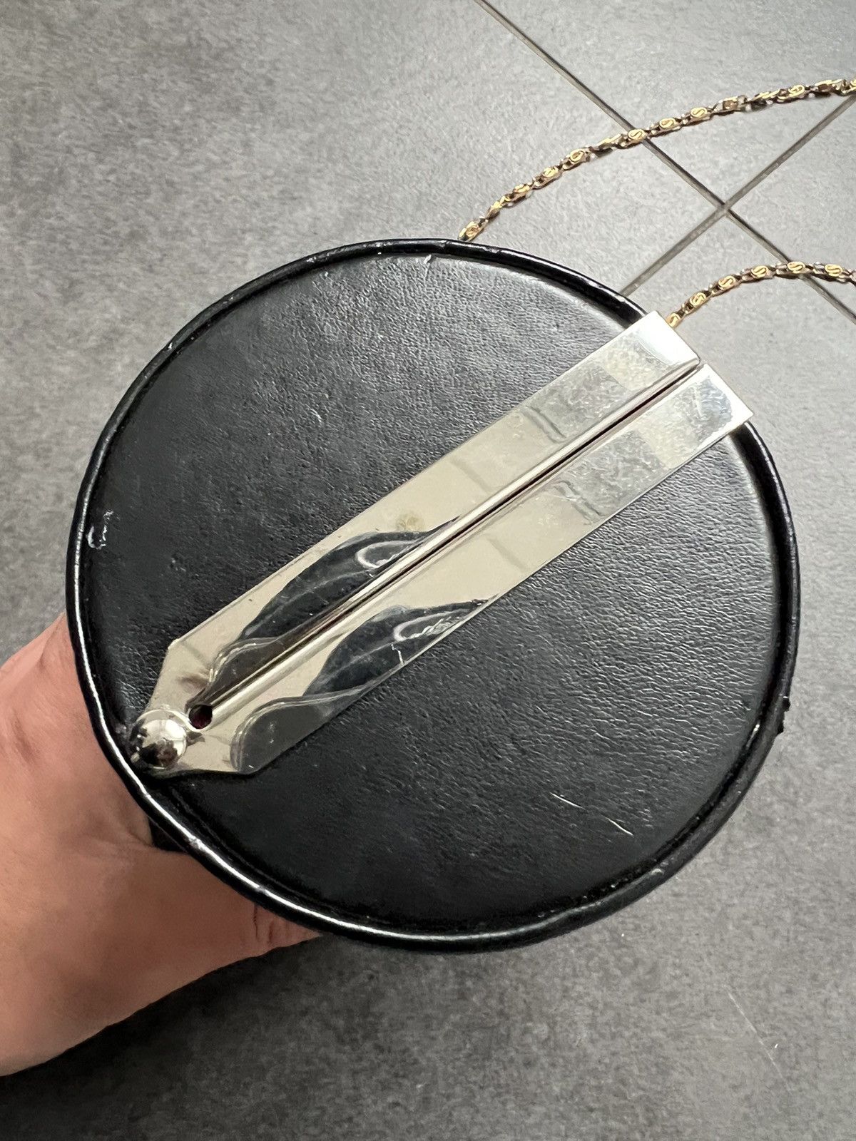 Designer × Jean Paul Gaultier × Vintage Vintage Jean Paul Gaultier Clutch Cylinder Bag Size ONE SIZE - 4 Thumbnail