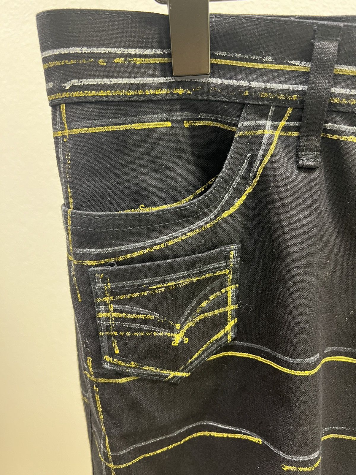 Christopher Nemeth Nemeth Painted lines 25586 pants Size US 34 / EU 50 - 4 Thumbnail