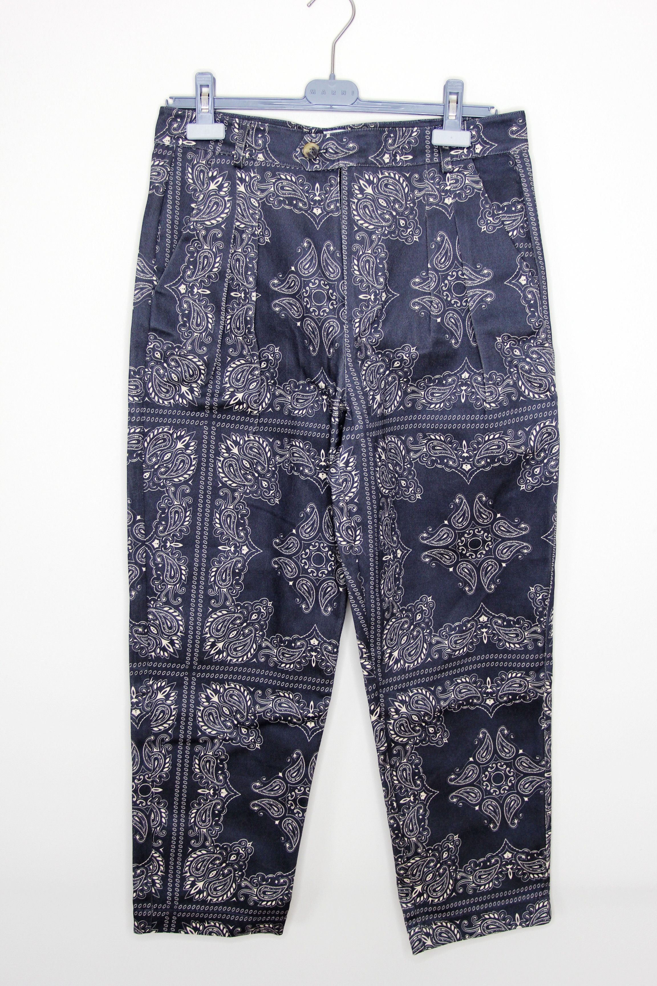 Other BNWT AW23 BY THE OAK PAISLEY MOSAIC PANTS 40 Size US 32 / EU 48 - 2 Thumbnail