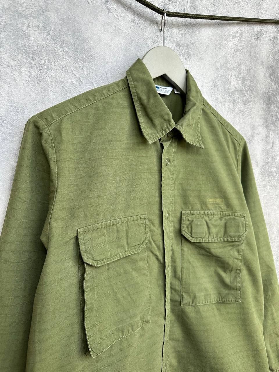 Levi's Vintage Clothing Levi's All-Duty Army Shirt Vintage 09/98 Portugal Striped Size US M / EU 48-50 / 2 - 3 Thumbnail