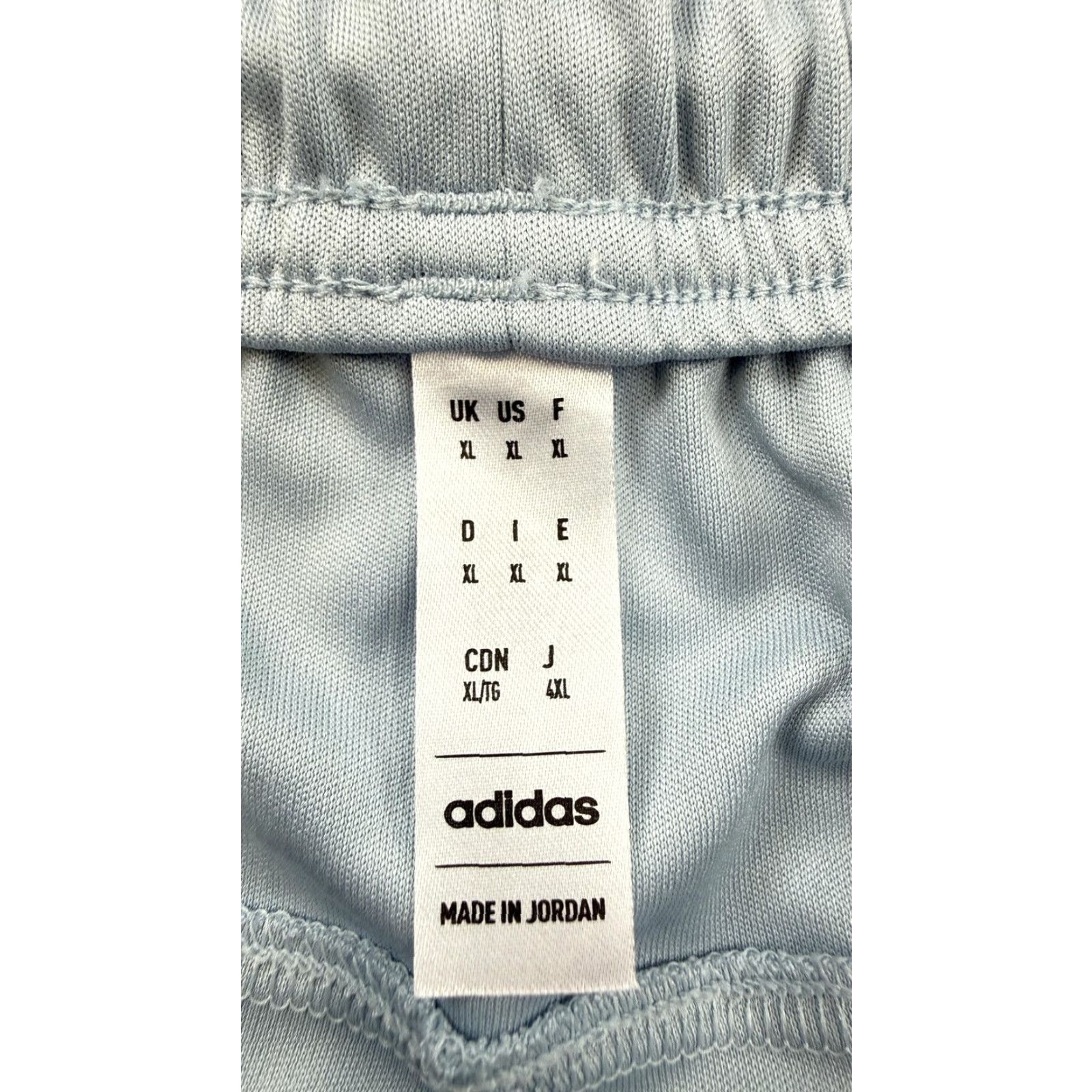 Adidas Adidas Shorts Mens XL Light Blue M Stripe Short 3-Stripes Athletic Gym Training Size US 36 / EU 52 - 5 Thumbnail