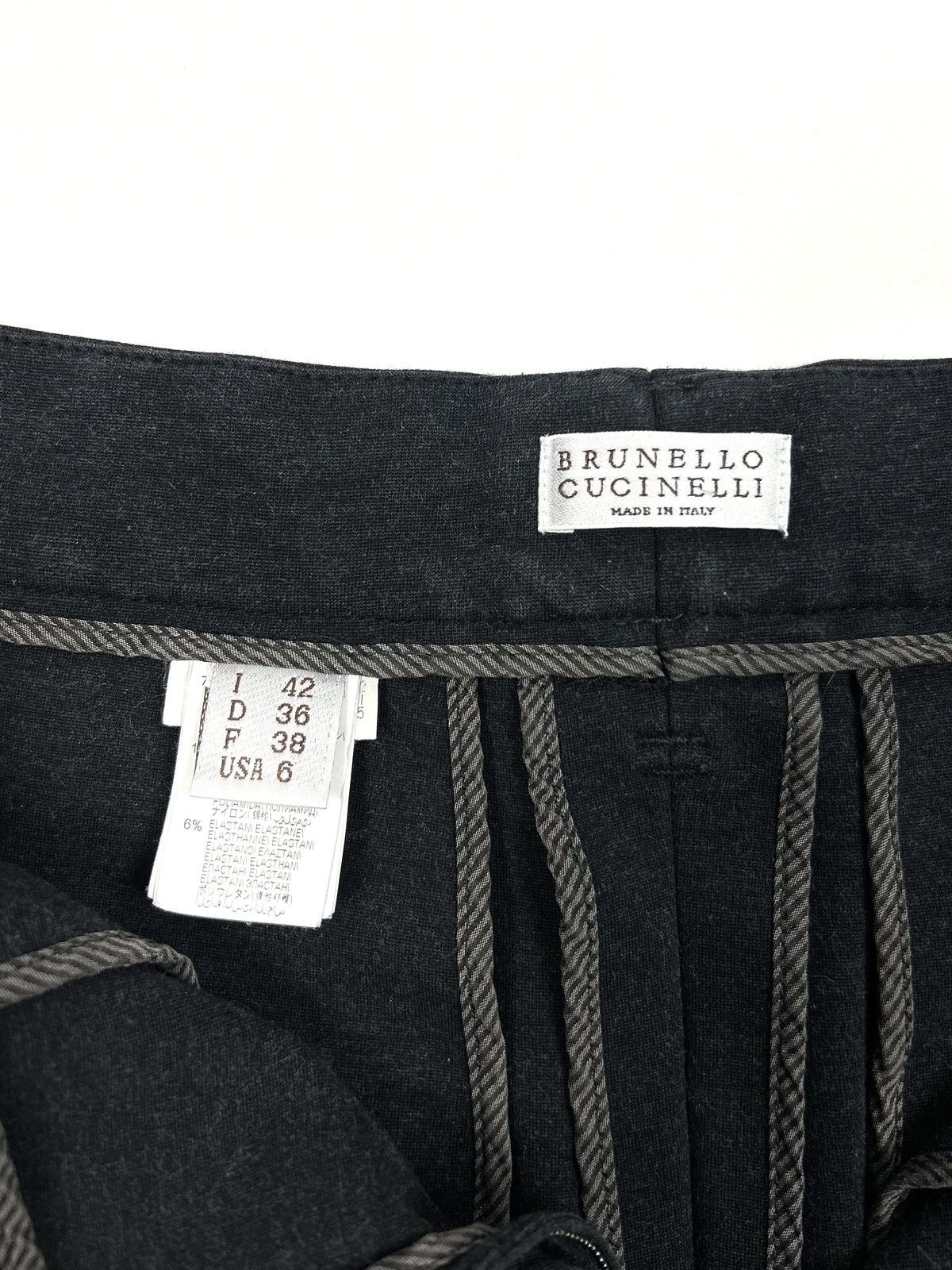 Brunello Cucinelli Brunello Cucinelli Slim Fit Womens Trousers Pants Italy 42 Size 28" / US 6 / IT 42 - 15 Thumbnail